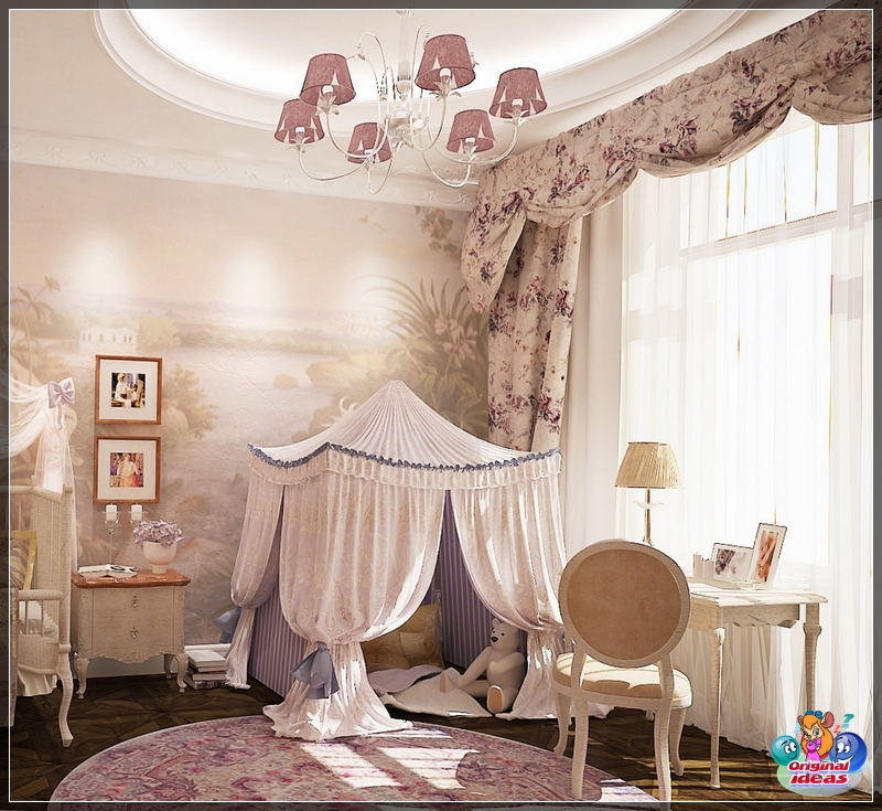 nursery Despite the fact that Provence is most often preferred when creating the interior of a girl's room, you can also make a nursery for a boy in this style