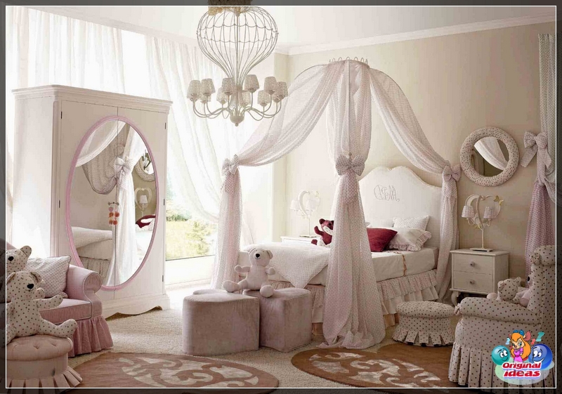 nursery Floral and floral ornaments are the hallmark of Provence. Without a doubt, they will fit perfectly into the nursery for a girl
