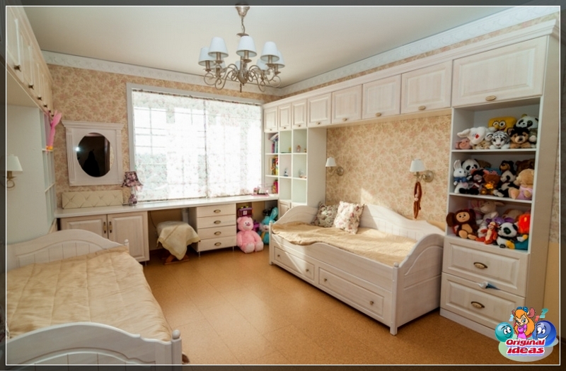 nursery Wicker baskets will perfectly complement the Povence style interior