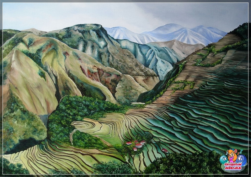 feng shui Montañas verdes