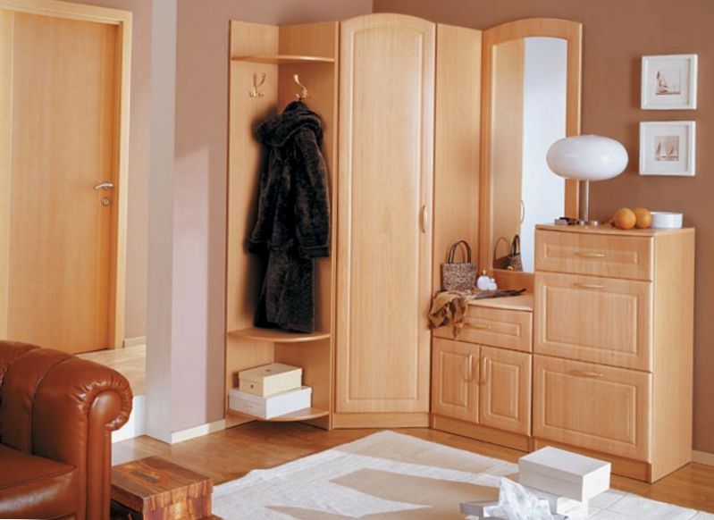 Clothes in the hallway