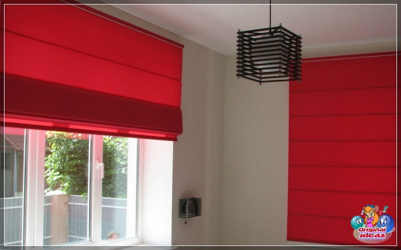 cortina Cortinas rojas