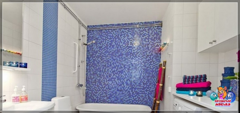 baño Pared de mosaico