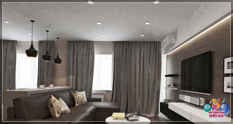 sala de estar Cortinas para sala de estar