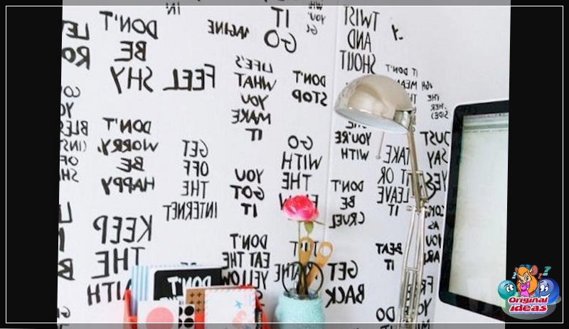 decoración de pared