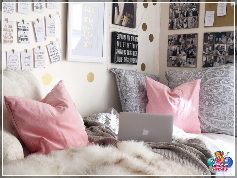 Decoración de pared con cuadros