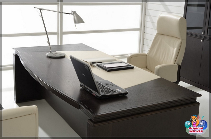 muebles Mobiliario acogedor en la oficina del gerente