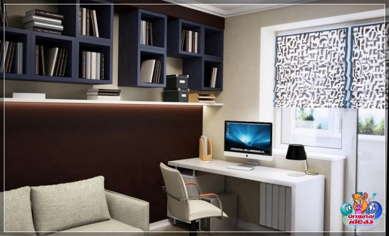 muebles Armario marrón con muebles