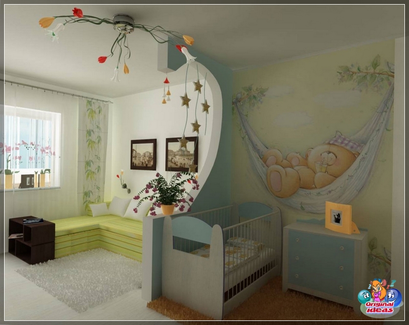 Design Kinderzimmergestaltung für zwei Kinder unterschiedlichen Alters