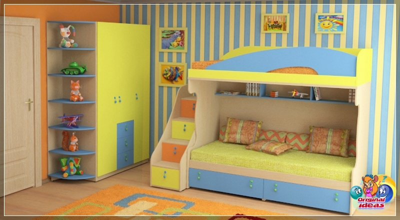 Design Modulare Betten für Kinder