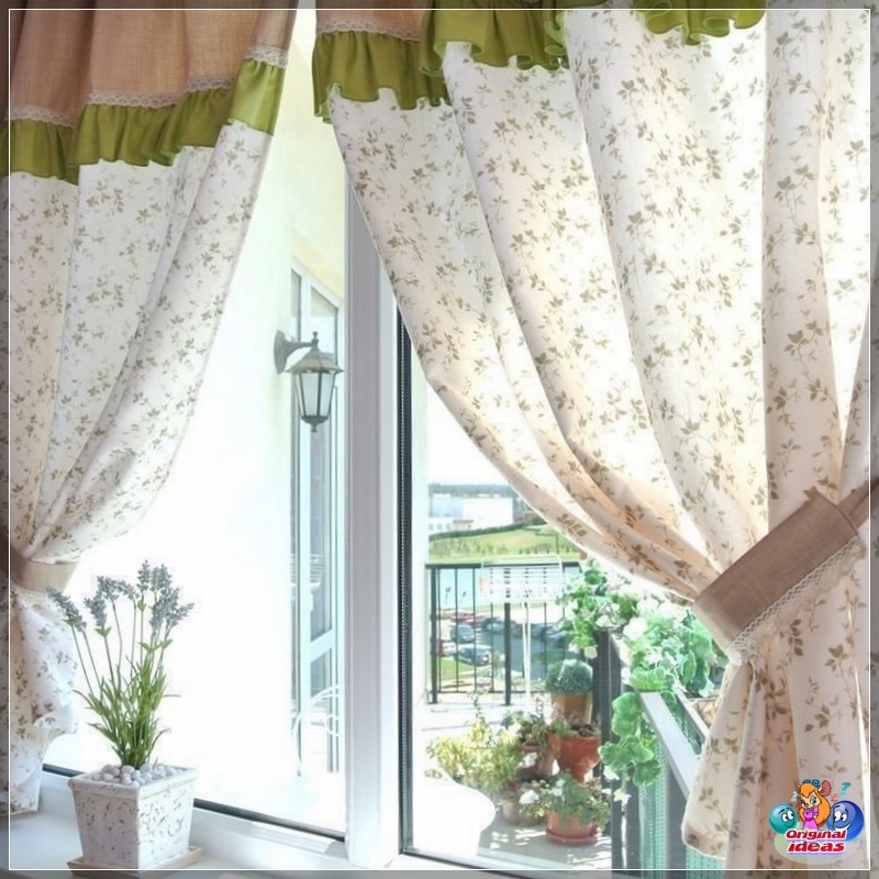 DIY tulle for the kitchen