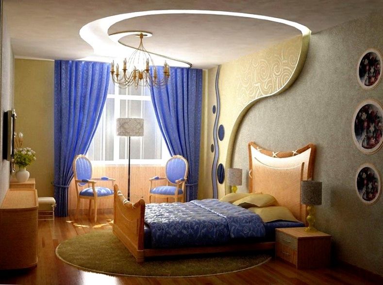 Beautiful curtains for the bedroom