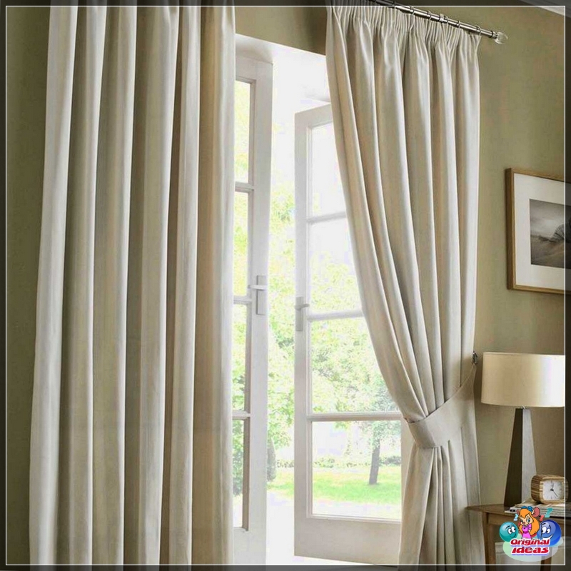 Zdjęcie zasłon w sypialni