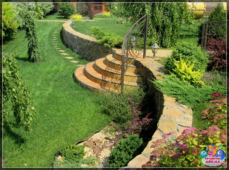 Kamienne mury oporowe