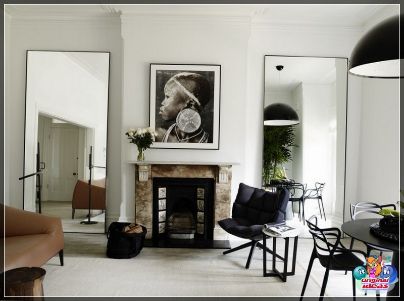 design Interior design of a private house inside