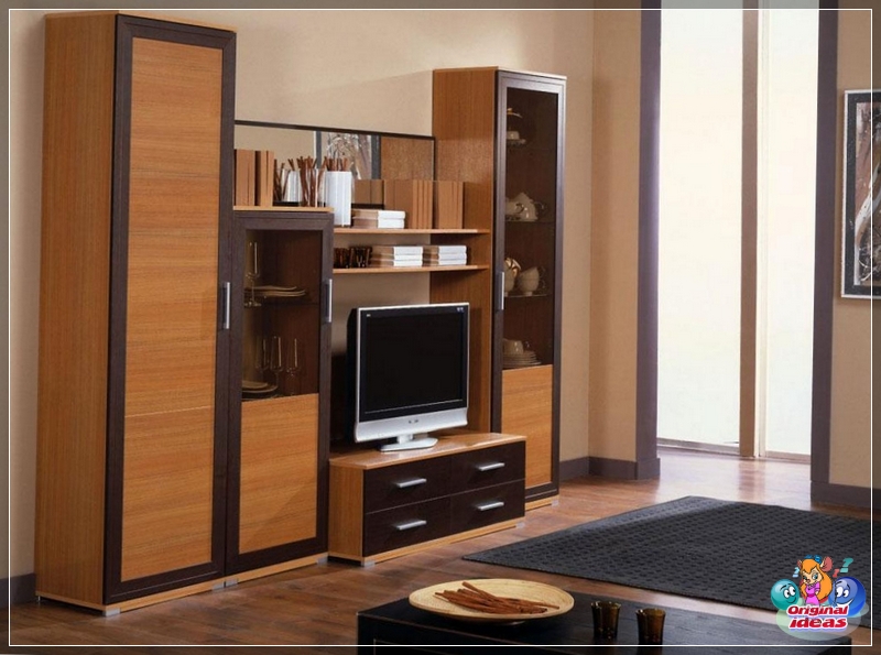 design The combination of large objects and small elements looks the most attractive