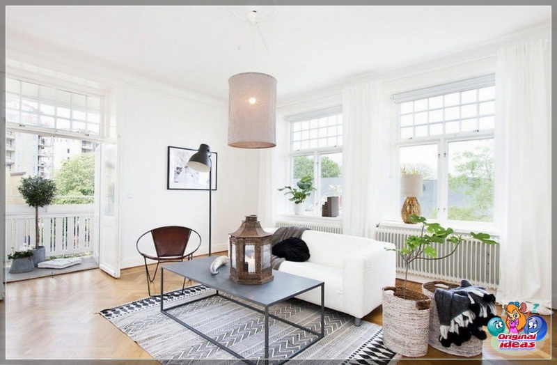 design Scandinavian style interior space design