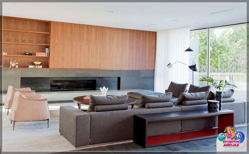 design Selection of furniture for the interior inside a private house