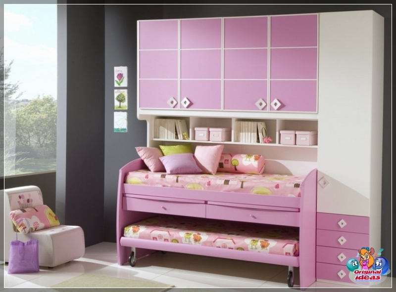 recoger Mobiliario para ahorrar espacio en la habitación de los niños