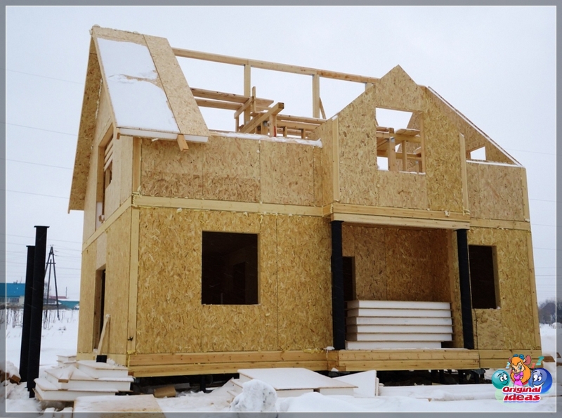 Hausbau mit SIP-Panels