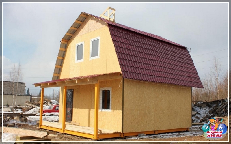 Schneller Bau eines Hauses aus SIP-Panels