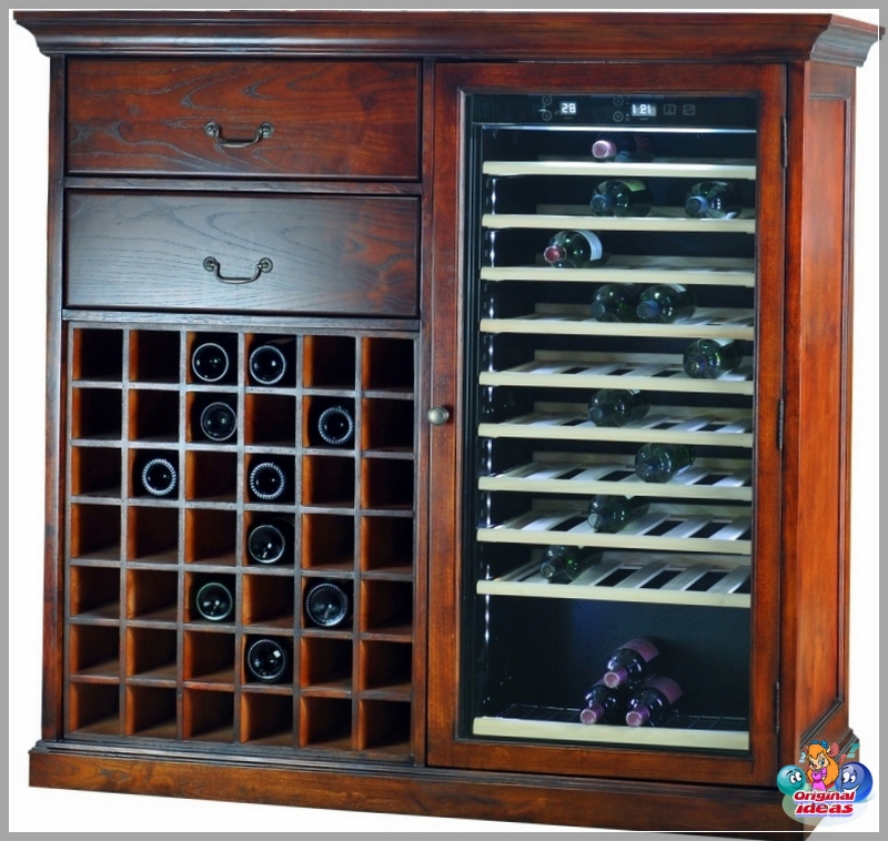 wino Monotemperaturowa chłodziarka do wina