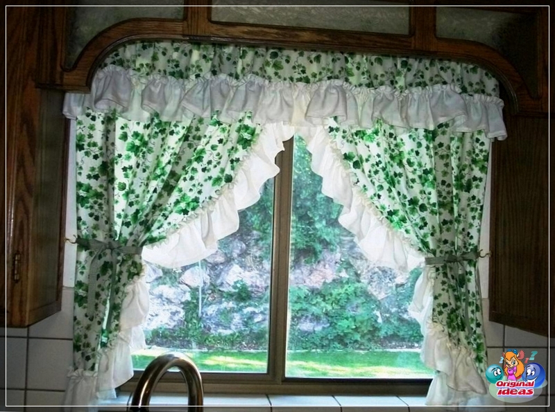 cortina Cortinas de cocina estilo country