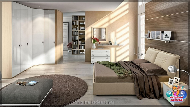 Chambre beige - les meilleures idées de design beau et élégant (100 photos de nouveaux produits) (beau) Chambre beige - les meilleures idées de design beau et élégant (100 photos de nouveaux produits)