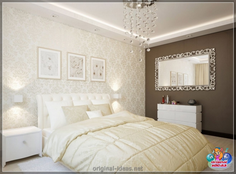 Chambre beige - les meilleures idées de design beau et élégant (100 photos de nouveaux produits) (beau) Chambre beige - les meilleures idées de design beau et élégant (100 photos de nouveaux produits)