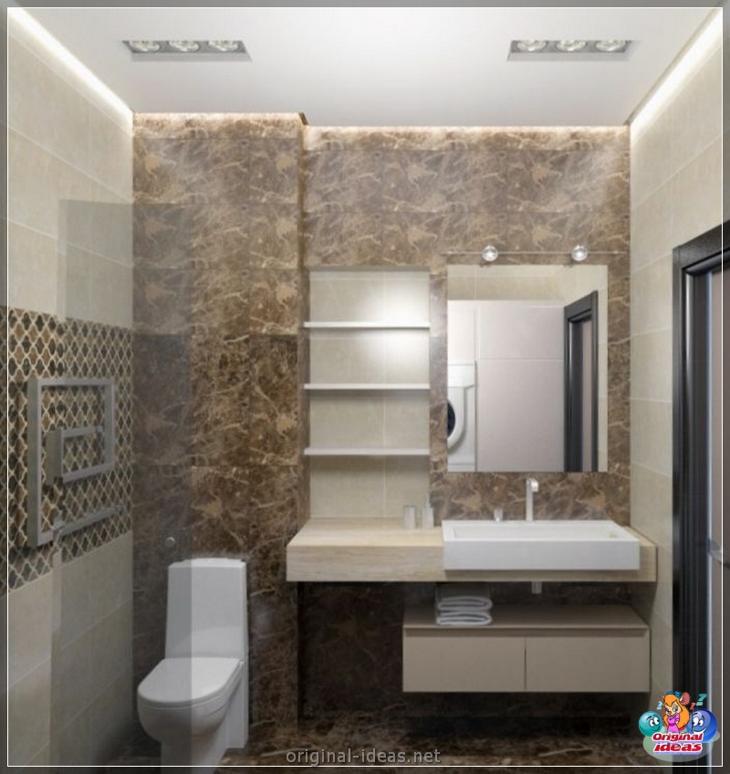 Bathroom in a small apartment: 150 photos of the best design solutions 2023 (bathroom) Bathroom in a small apartment: 150 photos of the best design solutions 2023