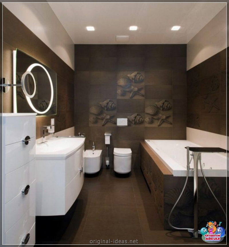 Salle de bain moderne: 95 photos des meilleures idées de design 2023 (bain) Salle de bain moderne: 95 photos des meilleures idées de design 2023