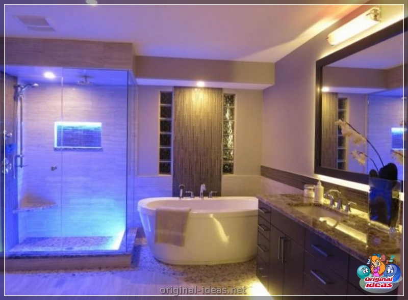 Salle de bain moderne: 95 photos des meilleures idées de design 2023 (bain) Salle de bain moderne: 95 photos des meilleures idées de design 2023