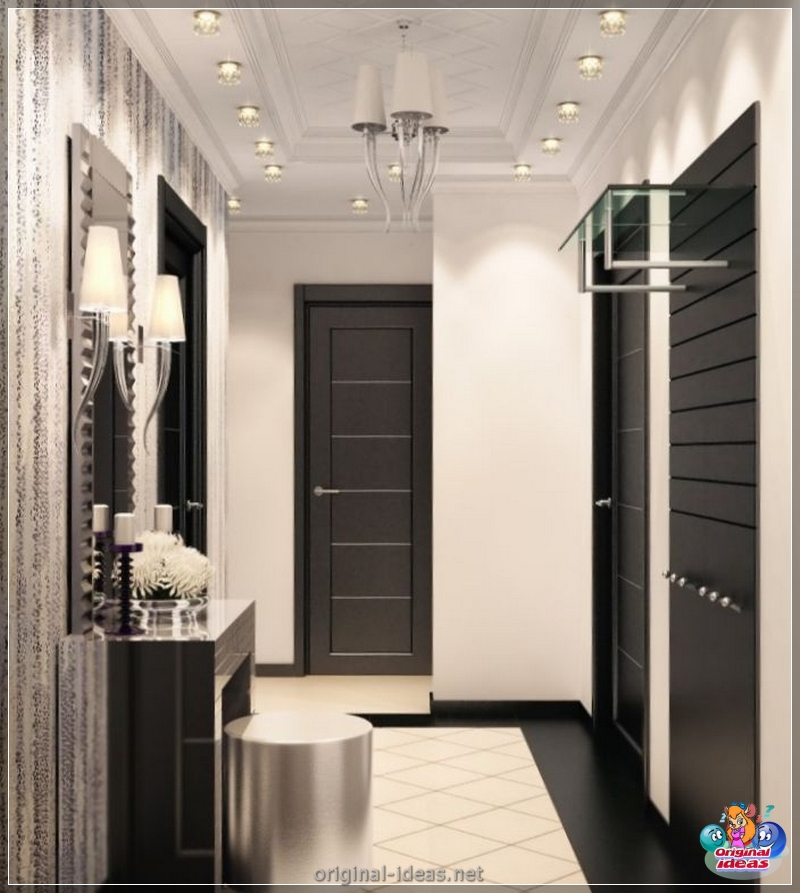 O design do corredor são 95 fotos das idéias mais interessantes para o zoneamento correto dos corredores (fotos) O design do corredor são 95 fotos das idéias mais interessantes para o zoneamento correto dos corredores