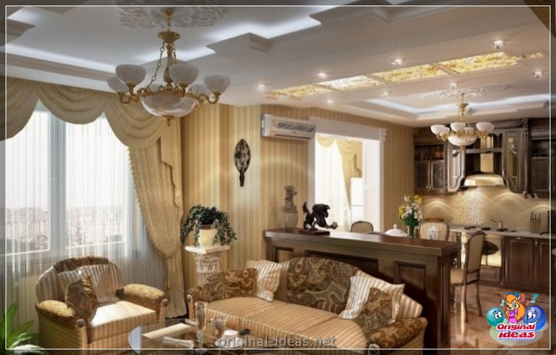 Sala de estar com duas janelas: 120 fotos das melhores idéias de design modernas e segredos de design elegante (janelas) Sala de estar com duas janelas: 120 fotos das melhores idéias de design modernas e segredos de design elegante