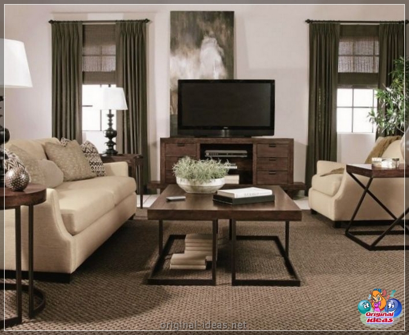 Sala de estar com duas janelas: 120 fotos das melhores idéias de design modernas e segredos de design elegante (estar) Sala de estar com duas janelas: 120 fotos das melhores idéias de design modernas e segredos de design elegante