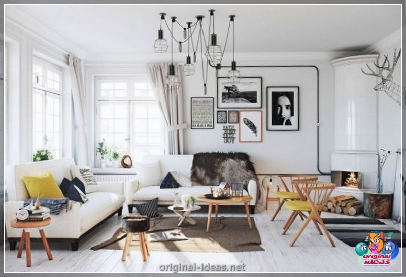 Sala de estar com duas janelas: 120 fotos das melhores idéias de design modernas e segredos de design elegante (melhores) Sala de estar com duas janelas: 120 fotos das melhores idéias de design modernas e segredos de design elegante