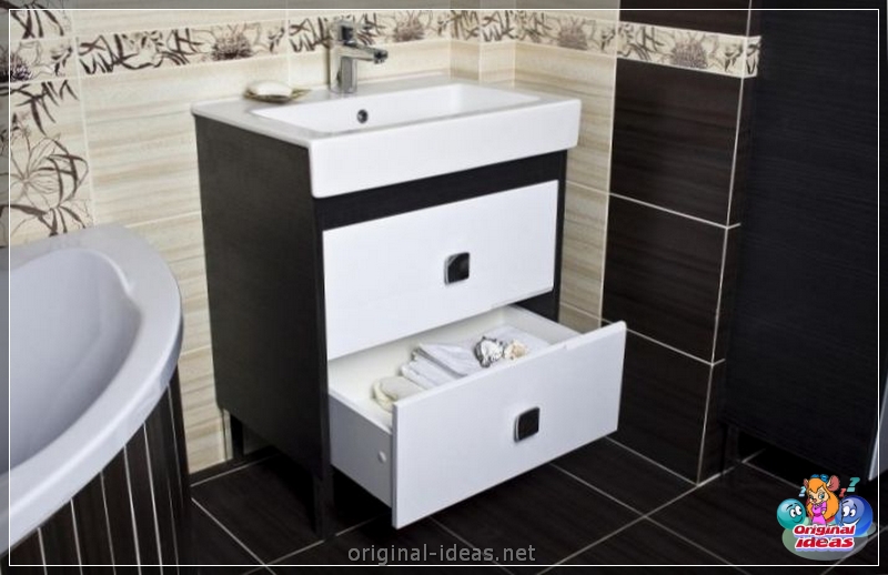 Cuggendo in bagno: 90 foto di idee eleganti di armadi sospesi e consigli per il loro posizionamento (cuggendo) Cuggendo in bagno: 90 foto di idee eleganti di armadi sospesi e consigli per il loro posizionamento
