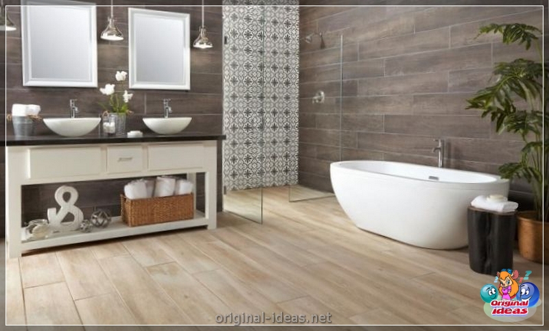 Carreaux dans la salle de bain: 110 photos des meilleures idées de design et décorations de salle de bain (photos) Carreaux dans la salle de bain: 110 photos des meilleures idées de design et décorations de salle de bain