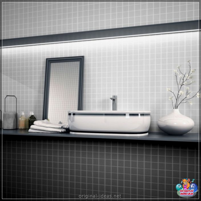Carreaux dans la salle de bain: 110 photos des meilleures idées de design et décorations de salle de bain (carreaux) Carreaux dans la salle de bain: 110 photos des meilleures idées de design et décorations de salle de bain
