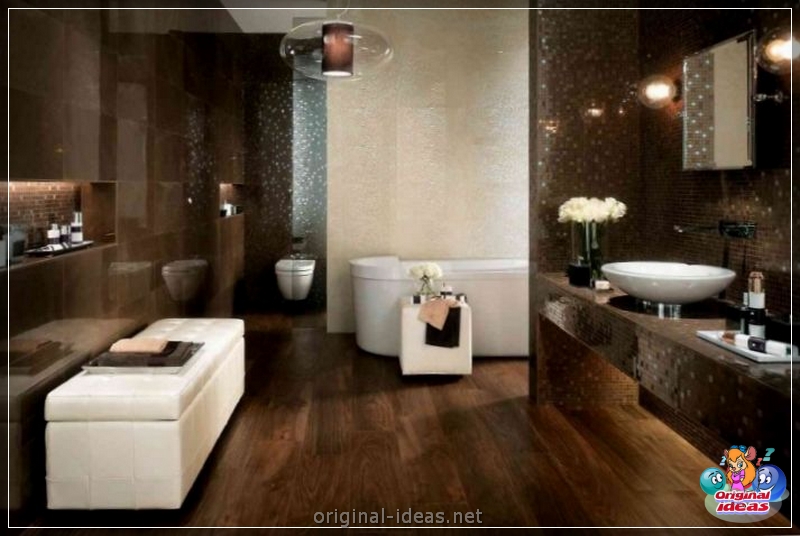 Carreaux dans la salle de bain: 110 photos des meilleures idées de design et décorations de salle de bain (salle) Carreaux dans la salle de bain: 110 photos des meilleures idées de design et décorations de salle de bain