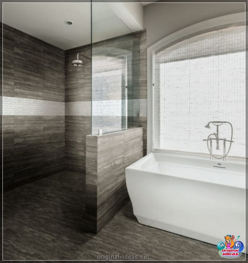 Carreaux dans la salle de bain: 110 photos des meilleures idées de design et décorations de salle de bain (carreaux) Carreaux dans la salle de bain: 110 photos des meilleures idées de design et décorations de salle de bain