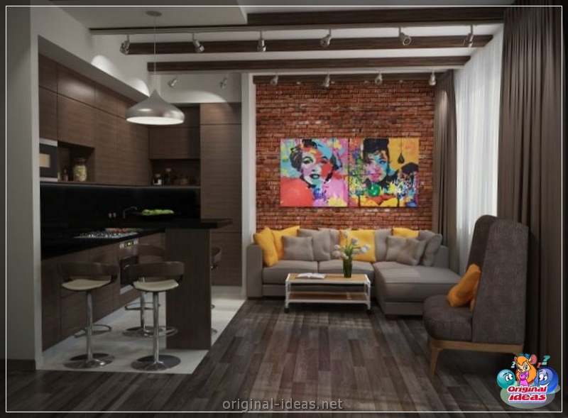 Design de interiores da sala 18 metros quadrados. m. - 120 fotos de idéias relevantes para o design e jóias do interior (sala) Design de interiores da sala 18 metros quadrados. m. - 120 fotos de idéias relevantes para o design e jóias do interior