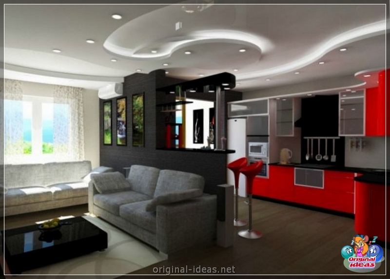 Design de interiores da sala 18 metros quadrados. m. - 120 fotos de idéias relevantes para o design e jóias do interior (sala) Design de interiores da sala 18 metros quadrados. m. - 120 fotos de idéias relevantes para o design e jóias do interior