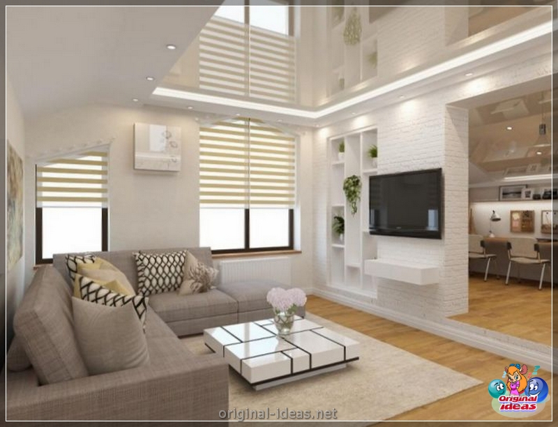 Design de interiores da sala 18 metros quadrados. m. - 120 fotos de idéias relevantes para o design e jóias do interior (metros) Design de interiores da sala 18 metros quadrados. m. - 120 fotos de idéias relevantes para o design e jóias do interior