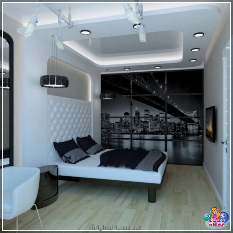 Design de interiores do quarto 18 metros quadrados. m. - 95 fotos e vídeos de opções de design de quarto elegantes e modernas (quarto) Design de interiores do quarto 18 metros quadrados. m. - 95 fotos e vídeos de opções de design de quarto elegantes e modernas