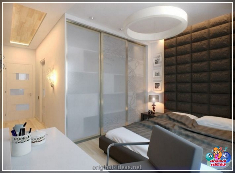 Design de interiores do quarto 18 metros quadrados. m. - 95 fotos e vídeos de opções de design de quarto elegantes e modernas (design) Design de interiores do quarto 18 metros quadrados. m. - 95 fotos e vídeos de opções de design de quarto elegantes e modernas
