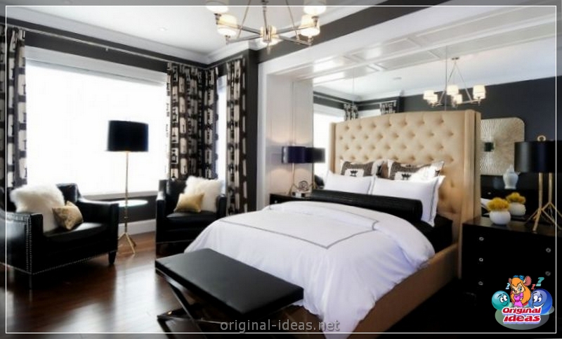 Design de interiores do quarto 15 kV. m.: zoneamento, colocação e exemplos de um layout de quarto de sucesso (150 fotos) (zoneamento) Design de interiores do quarto 15 kV. m.: zoneamento, colocação e exemplos de um layout de quarto de sucesso (150 fotos)