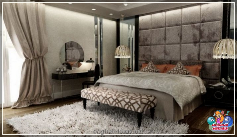 Design de interiores do quarto 15 kV. m.: zoneamento, colocação e exemplos de um layout de quarto de sucesso (150 fotos) (interiores) Design de interiores do quarto 15 kV. m.: zoneamento, colocação e exemplos de um layout de quarto de sucesso (150 fotos)