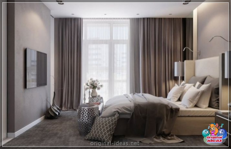 Design de interiores do quarto 15 kV. m.: zoneamento, colocação e exemplos de um layout de quarto de sucesso (150 fotos) (zoneamento) Design de interiores do quarto 15 kV. m.: zoneamento, colocação e exemplos de um layout de quarto de sucesso (150 fotos)