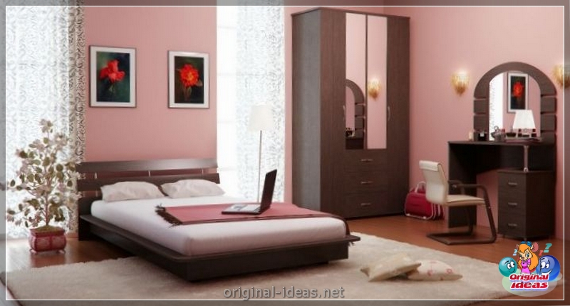 Design de interiores do quarto 15 kV. m.: zoneamento, colocação e exemplos de um layout de quarto de sucesso (150 fotos) (quarto) Design de interiores do quarto 15 kV. m.: zoneamento, colocação e exemplos de um layout de quarto de sucesso (150 fotos)